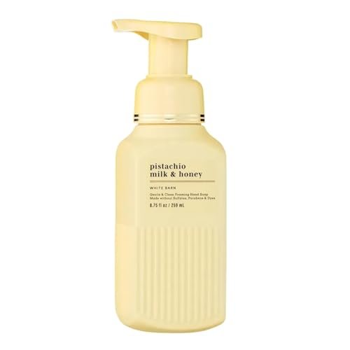 Bath & Body Works Gentle & Clean Foaming Hand Soap, Pistachio Milk & Honey Scent, 8.75 fl oz - Non-Drying, Sulfate & Paraben Free - görsel 2