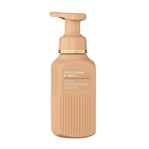 Bath & Body Works Gentle & Clean Foaming Hand Soap, Sweet Orange & Agave Citrus Scent, Non-Drying, Sulfate & Paraben Free, 8.75 fl oz - görsel 1