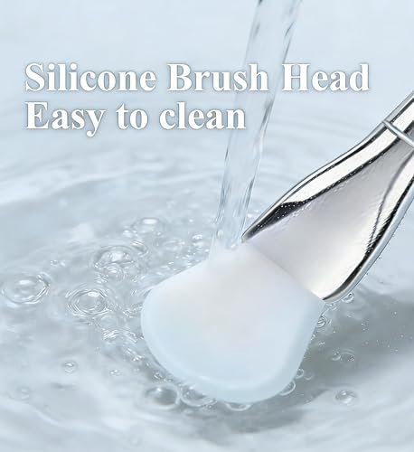 DR.URUR Silicone Mask Brush Applicator for Face - Even Coverage Tool, Durable Beauty Spatula, Easy to Clean Korean Skincare Accessory (White) - görsel 8