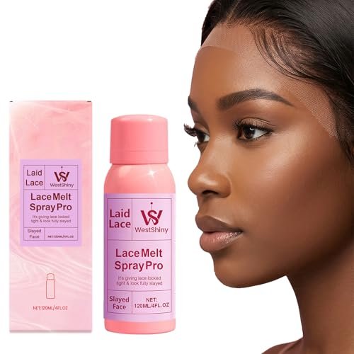 WestShiny Lace Melting Spray - Extra Hold Wig Adhesive for Lace Closures & Wigs, 4 fl oz - görsel 2