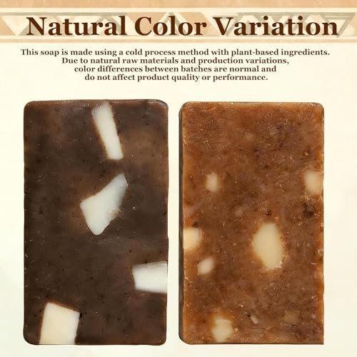 Kalani Glow African Black Soap – Raw African Black Soap Bar for Hydrating Dry Skin, Supports Even Skin Tone for Face & Body Wash, 3.53 oz Avelisse
