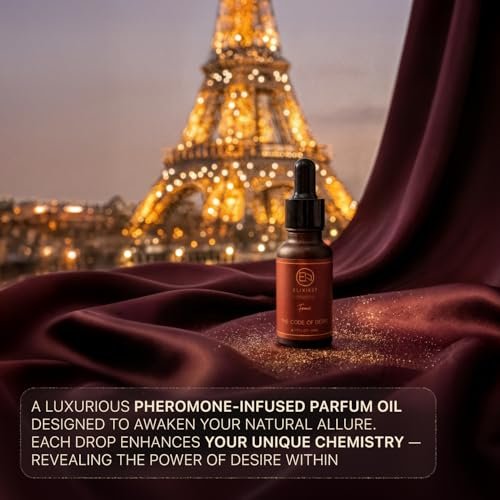 ELIXIR27 Pheromones Perfume Oil for Women – Luxury Feminine Fragrance Oil, Long-Lasting Scent with Raspberry, Jasmine & Vanilla Notes (0.7 Fl Oz) Avelisse