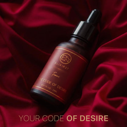ELIXIR27 Pheromones Perfume Oil for Women – Luxury Feminine Fragrance Oil, Long-Lasting Scent with Raspberry, Jasmine & Vanilla Notes (0.7 Fl Oz) Avelisse