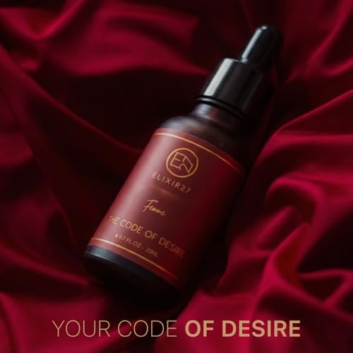 ELIXIR27 Pheromones Perfume Oil for Women – Luxury Feminine Fragrance Oil, Long-Lasting Scent with Raspberry, Jasmine & Vanilla Notes (0.7 Fl Oz) Avelisse