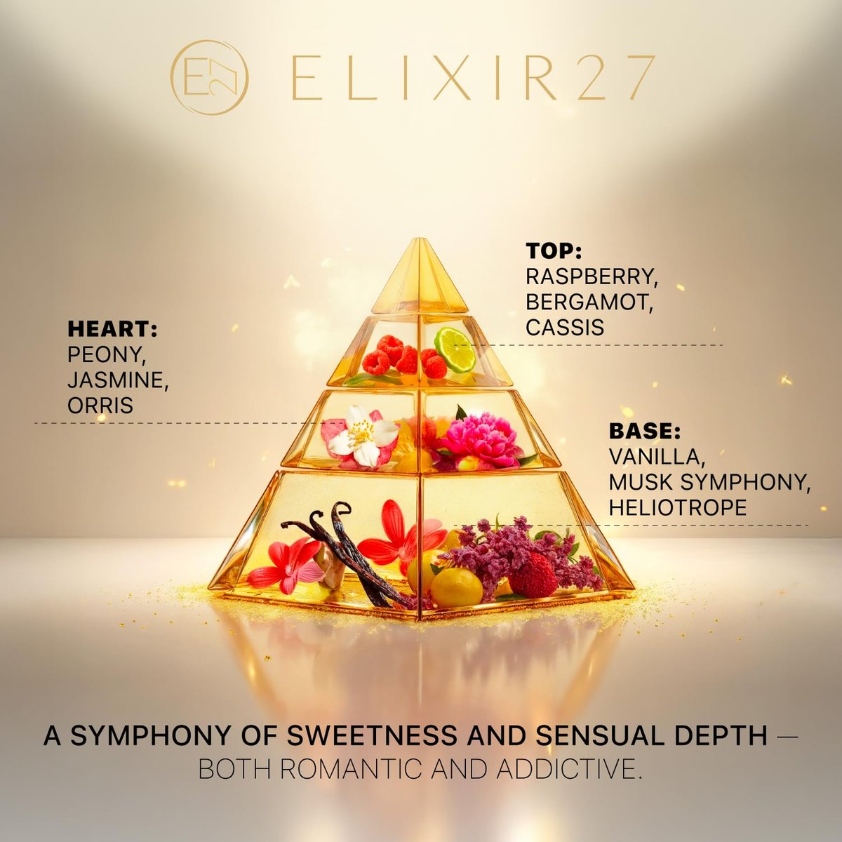 ELIXIR27 Pheromones Perfume Oil for Women – Luxury Feminine Fragrance Oil, Long-Lasting Scent with Raspberry, Jasmine & Vanilla Notes (0.7 Fl Oz) Avelisse