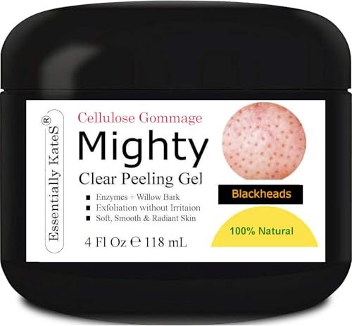 Exfoliating Peeling Gel Cellulose Face Scrub – Visible Peeling Effect, Blackhead & Pore Cleansing, Non-Abrasive Korean Skincare, Sensitive Skin Safe (4 Fl Oz) - görsel 2
