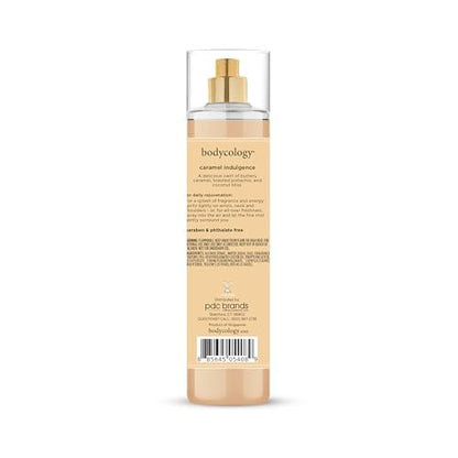 Bodycology Long-Lasting Fragrance Body Mist, Caramel Indulgence, 8 fl oz