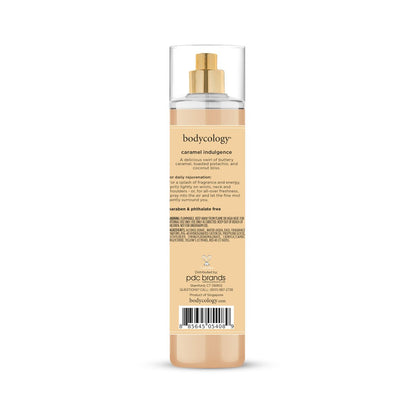 Bodycology Long-Lasting Fragrance Body Mist, Caramel Indulgence, 8 fl oz