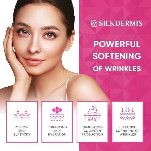 SILKDERMIS Facial Wrinkle Patches – Overnight Anti-Wrinkle Patches for Forehead & Face (144 Count) Avelisse