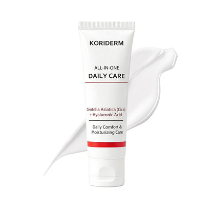 Koriderm Time Reverse Cream - All-In-One Face Moisturizer with Centella Acid, Hydrating & Radiant Skin, Lightweight for All Skin Types (1.69 Fl Oz) Avelisse