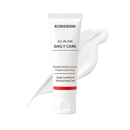 Koriderm Time Reverse Cream - All-In-One Face Moisturizer with Centella Acid, Hydrating & Radiant Skin, Lightweight for All Skin Types (1.69 Fl Oz) Avelisse