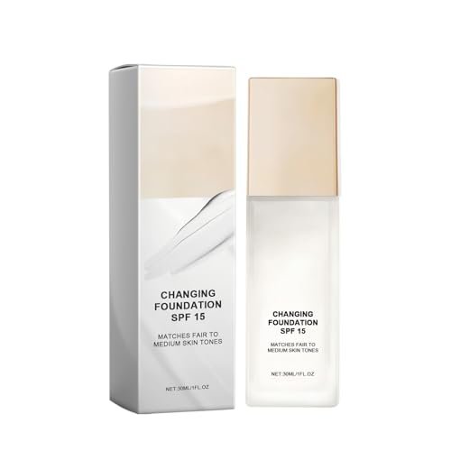 Iuxe 4-in-1 Foundation for Mature Skin – Longwear Full Coverage, Hydrating & Waterproof (1 Fl Oz) Avelisse