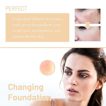 Iuxe 4-in-1 Foundation for Mature Skin – Longwear Full Coverage, Hydrating & Waterproof (1 Fl Oz) Avelisse