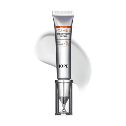 IOPE Expert Vitamin C 40% Concentrate Cream – High Potency Waterless Face Cream for Dark Spots, Uneven Tone, and Fine Lines (0.67 fl. oz.) Avelisse