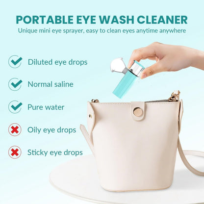 2-in-1 Nano Face & Eye Mister, USB Rechargeable Cool Mist Sprayer for Eyelash Extensions, Makeup Setting & Skin Hydration – Portable Handheld with Visual Water Tank