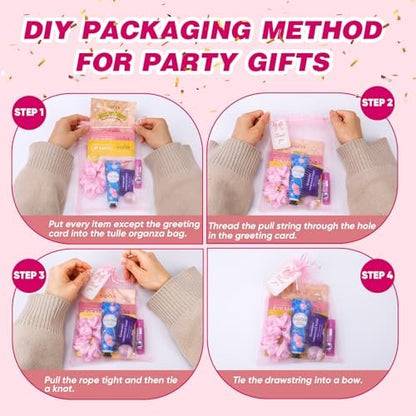 HHXI 70 PCS Spa Party Supplies for Girls - Spa Party Favors with Face Masks, Skincare, Hand Cream, Lip Balm, Under Eye Patches, Lip Mask, and Foot Bath Bombs - Spa Birthday Sleepover Party Supplies Avelisse