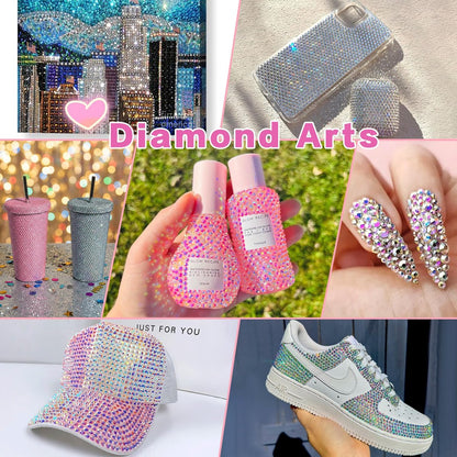 ALTRJO 40000Pcs 42 Colors Resin Jelly Rhinestones for Bedazzling, 3mm Multicolor Resin Flatback Gems for Diamond Art, Bedazzler Kit with 3Pcs 10ml B7000 Jewelry Glue for DIY Crafting Book Shoes Avelisse