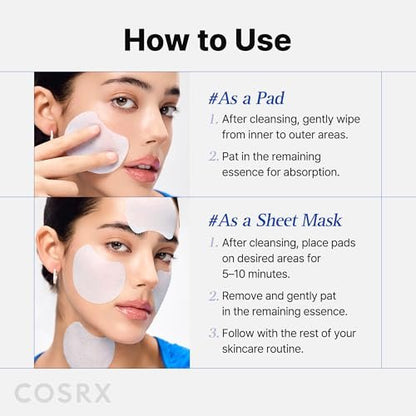 COSRX OneStep Original Tone Clarifying Moisture Pad - 100 Pads Daily Toning Pad for Skin Texture, Hydration & Evening Skin Tone with Arbutin, Glutathione & 12 Hyaluronic Acids