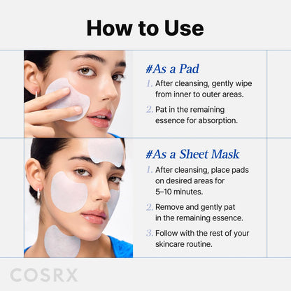 COSRX OneStep Original Tone Clarifying Moisture Pad - 100 Pads Daily Toning Pad for Skin Texture, Hydration & Evening Skin Tone with Arbutin, Glutathione & 12 Hyaluronic Acids