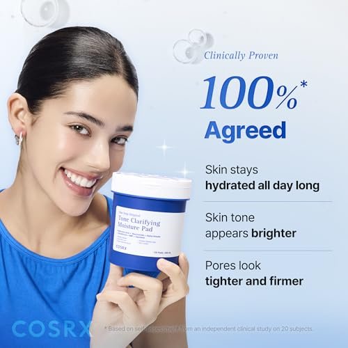 COSRX OneStep Original Tone Clarifying Moisture Pad - 100 Pads Daily Toning Pad for Skin Texture, Hydration & Evening Skin Tone with Arbutin, Glutathione & 12 Hyaluronic Acids - görsel 12