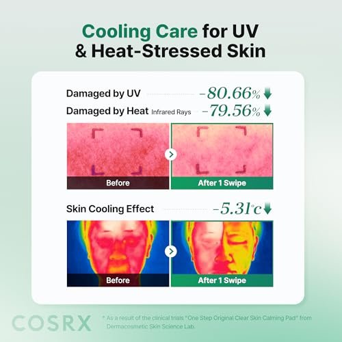 COSRX OneStep Original Clear Skin Calming Pad - 100 Pads, Dual-Sided Facial Pad with Green Tea Water & Cica for Soothing, Barrier Strengthening & Gentle Exfoliation - görsel 8