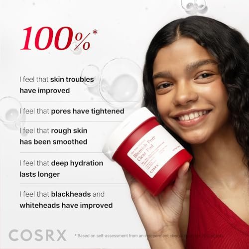COSRX OneStep Original Blemish Pore Clear Pad – 100 Pads, Dual-Sided Exfoliating & Hydrating Facial Pad with BHA, PHA, Zinc PCA & 5 Hyaluronic Acids - görsel 12