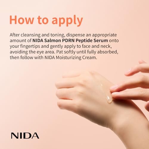 NIDA Salmon PDRN Peptide Serum – Firm, Hydrated & Healthy-Looking Skin with Salmon PDRN, Peptide, Adenosine, Caffeine | 1.69 fl.oz. / 50ml - görsel 12