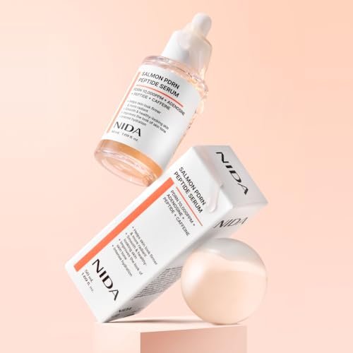 NIDA Salmon PDRN Peptide Serum – Firm, Hydrated & Healthy-Looking Skin with Salmon PDRN, Peptide, Adenosine, Caffeine | 1.69 fl.oz. / 50ml - görsel 14