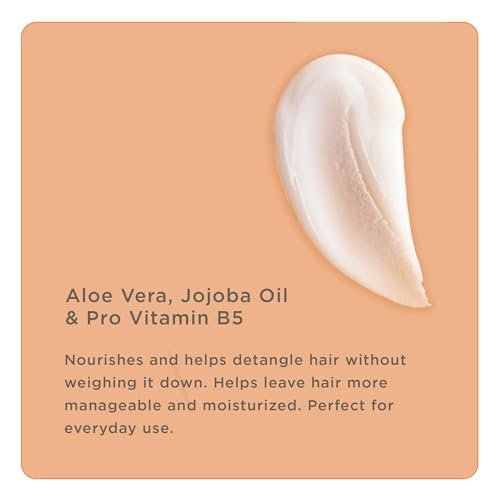 Hairitage Gentle Daily Moisture Conditioner – Split End Repair & Bond Strengthening for Dry, Damaged Hair with Jojoba Oil – Anti-Frizz, Hydrating, Ultra-Mild, Color Safe, Cherry + Amber Scent, 13 fl oz - görsel 4