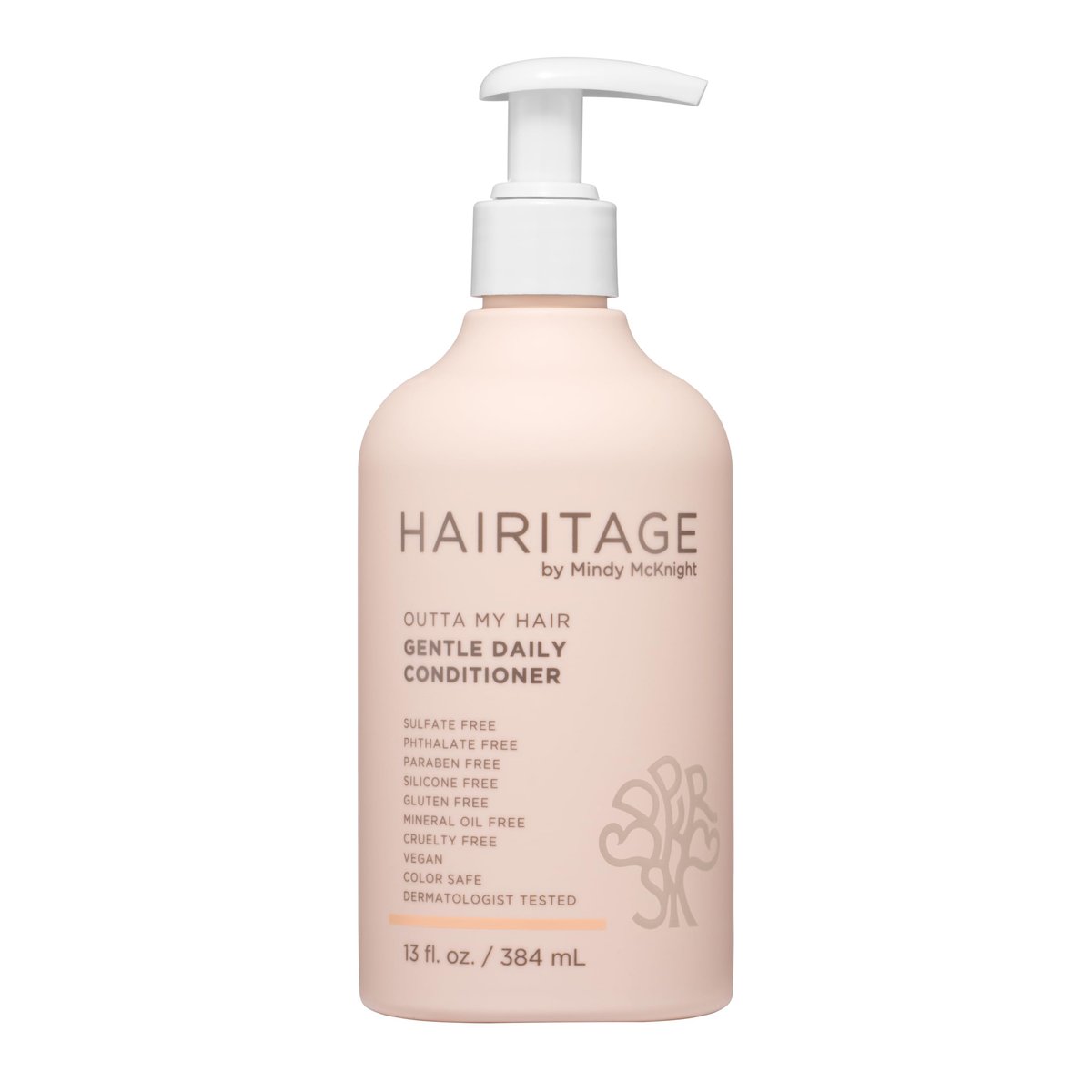 Hairitage Gentle Daily Moisture Conditioner – Split End Repair & Bond Strengthening for Dry, Damaged Hair with Jojoba Oil – Anti-Frizz, Hydrating, Ultra-Mild, Color Safe, Cherry + Amber Scent, 13 fl oz - görsel 1