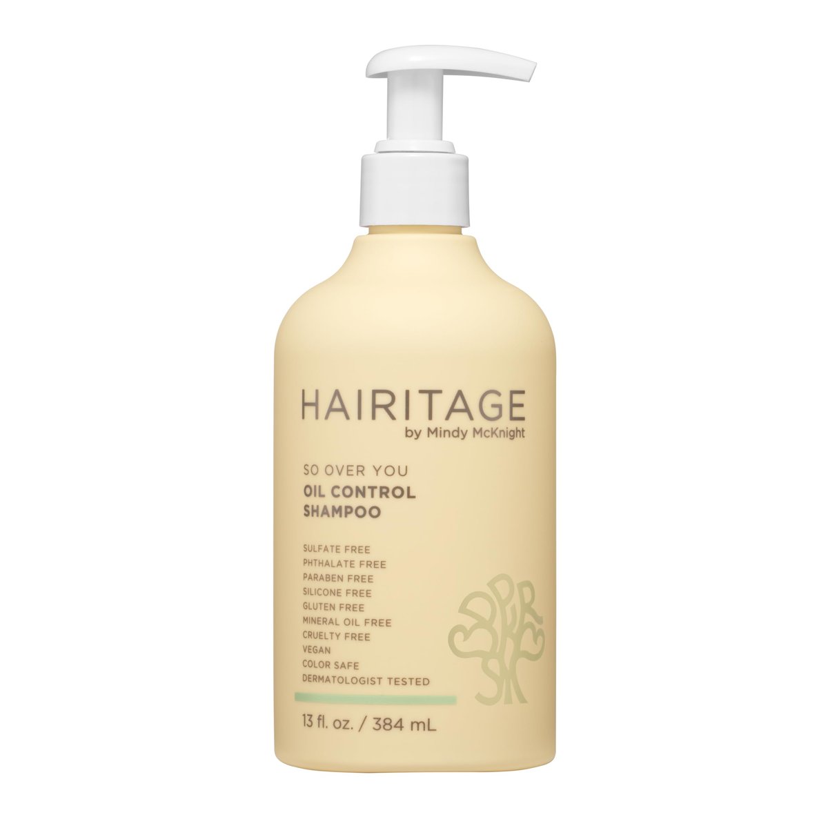 Hairitage Oil Control Clarifying Hair & Scalp Shampoo - Removes Buildup, Moisturizing, Lightweight, with Aloe Vera, Probiotics, Papaya, Sulfate Free & Color Safe, Vegan - 13 Fl Oz - görsel 2