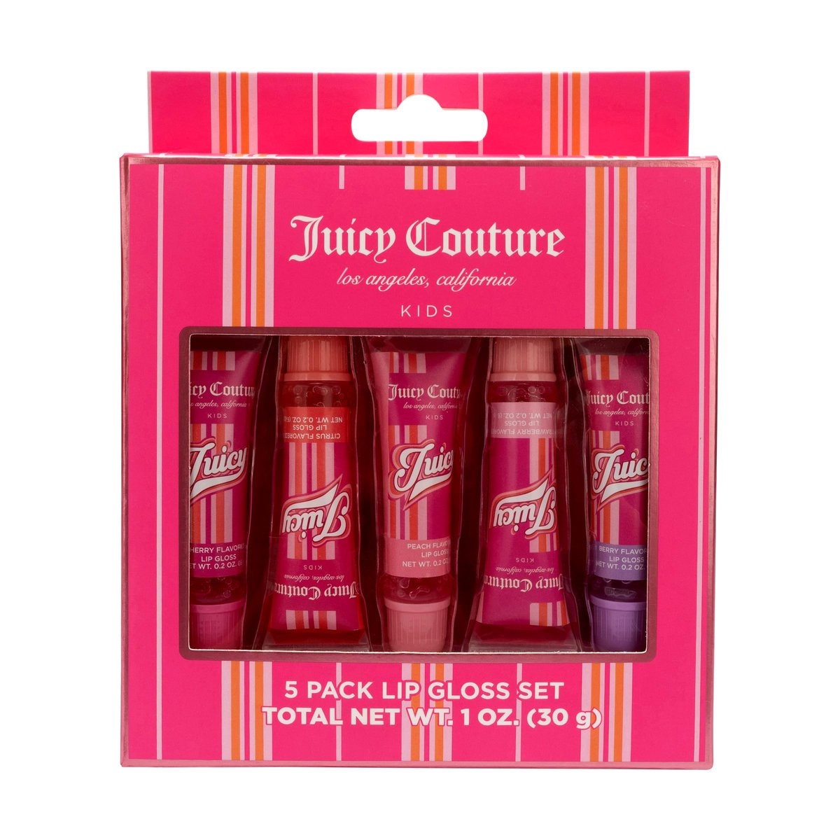 Juicy Couture Lip Gloss Makeup Set – 5 Irresistible Shades in Cute Packaging for Girls & Tweens Avelisse
