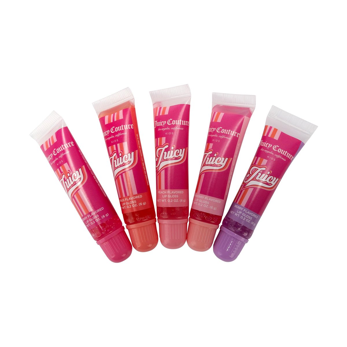 Juicy Couture Lip Gloss Makeup Set – 5 Irresistible Shades in Cute Packaging for Girls & Tweens Avelisse