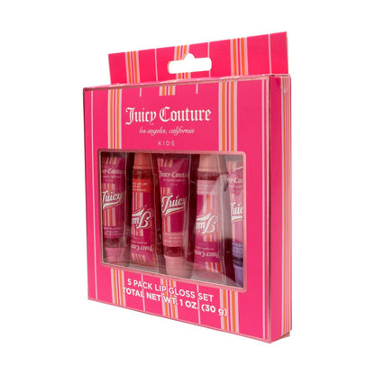 Juicy Couture Lip Gloss Makeup Set – 5 Irresistible Shades in Cute Packaging for Girls & Tweens Avelisse