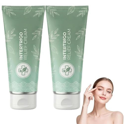 2-Pack Intertrigo Relief Cream - 2026 New Skin Fold Barrier Cream for Moisture & Friction Relief, 1.69 Fl Oz Each Avelisse