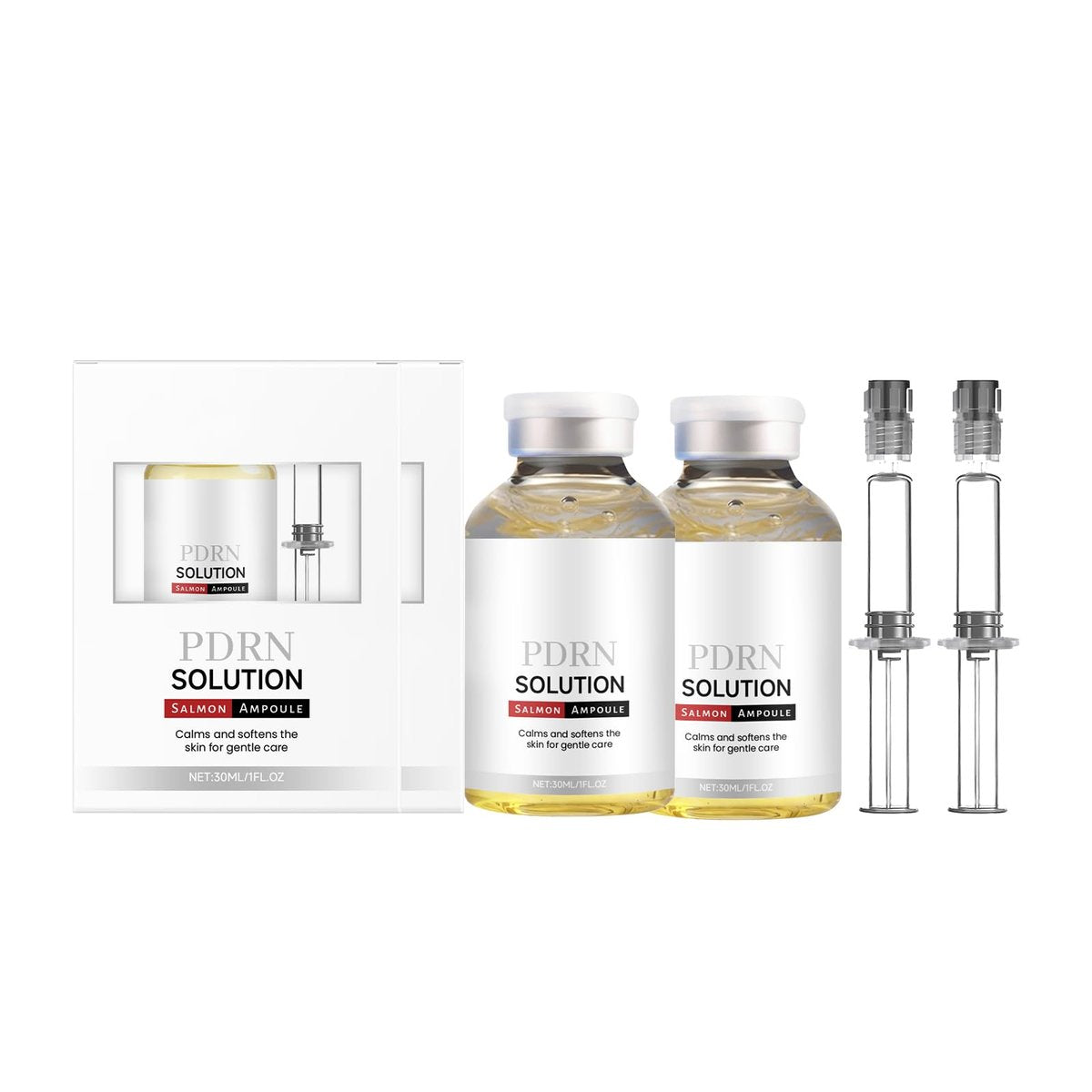 TIMESS Silk Peptide Intensive Lifting Ampoule | Deep Collagen & Silk Peptide Serum | Smooths Wrinkles, Improves Elasticity, Hydrating & Tightening | Suitable for All Skin Types (2 Pack) - görsel 1