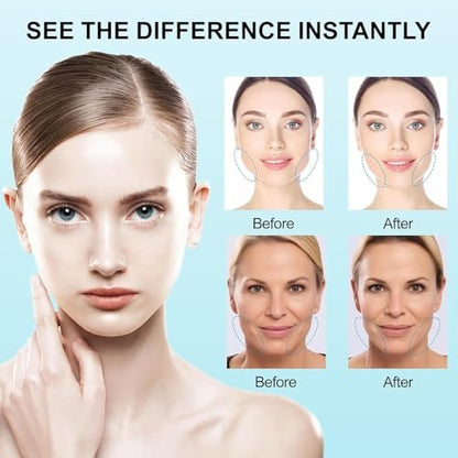 Redcool Face Lift Tape Invisible 180 PCS – Instant Face Tape for Sagging Skin, Double Chin, Jowls & Neck, Ultra Thin Waterproof Face Lifting Tape for Makeup, Jawline & V Shape Contour