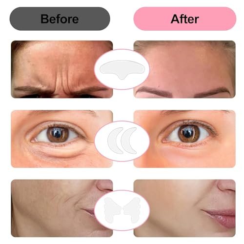 Redcool Neck Wrinkle Patches - 11 Reusable Anti-Wrinkle Silicone Patches for Face, Neck, Chest & Forehead | Collagen Firming Pads for Fine Lines, Moisturizing & Tightening Skincare for Women - görsel 8