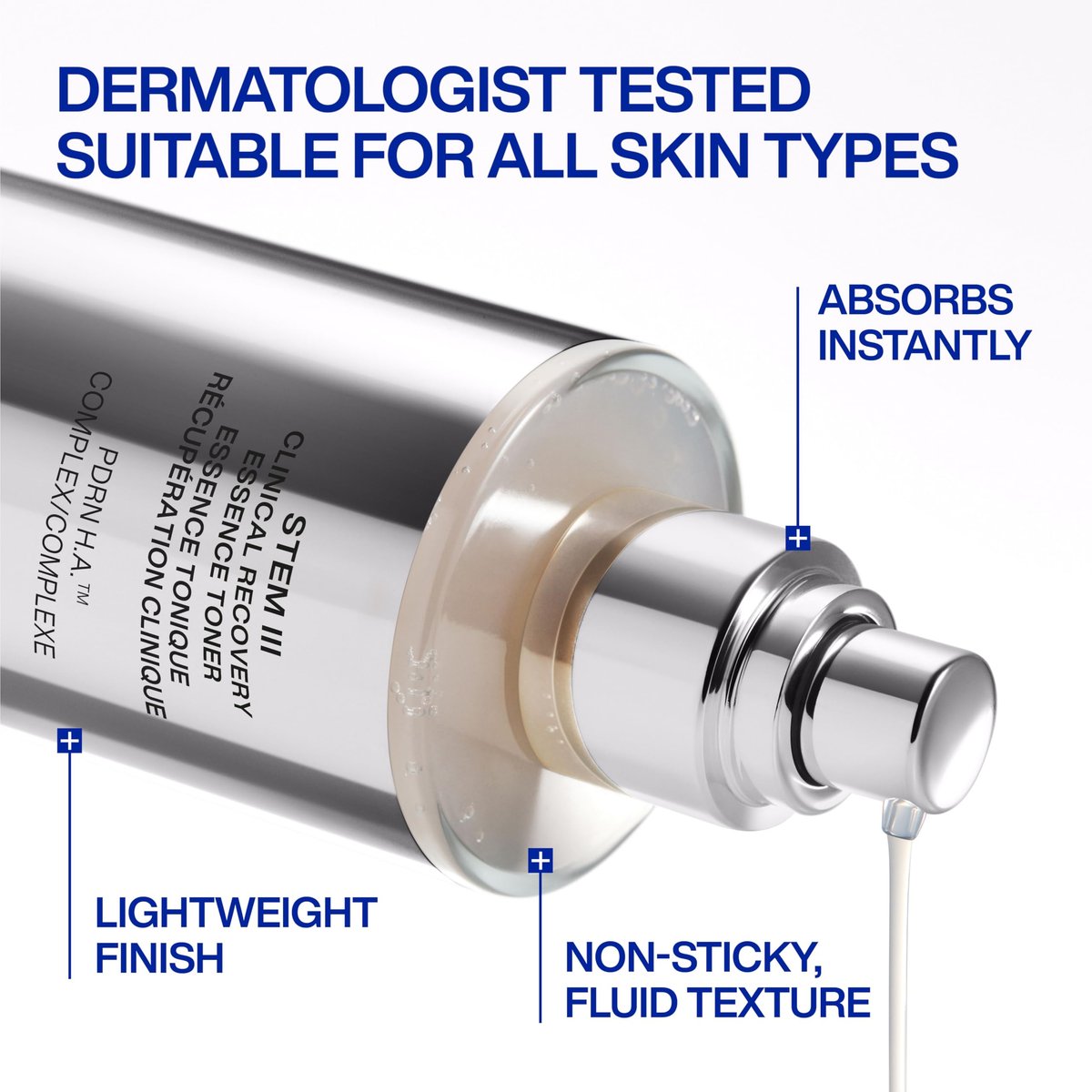 IOPE XMD Stem III Clinical Recovery Essence Toner - Hydrating & Soothing Face Prep with PDRN and Hyaluronic Acid, 5.07 fl. oz. Avelisse