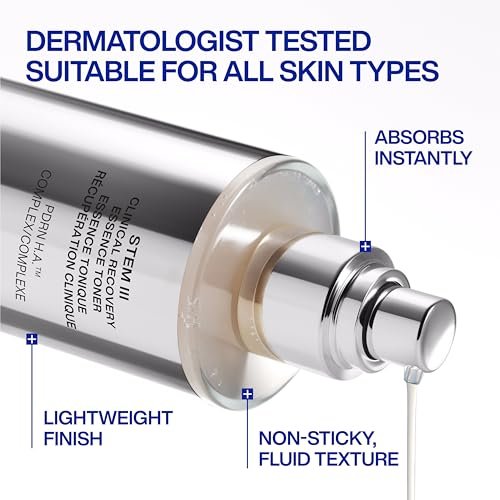 IOPE XMD Stem III Clinical Recovery Essence Toner - Hydrating & Soothing Face Prep with PDRN and Hyaluronic Acid, 5.07 fl. oz. Avelisse