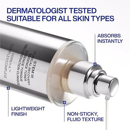 IOPE XMD Stem III Clinical Recovery Essence Toner - Hydrating & Soothing Face Prep with PDRN and Hyaluronic Acid, 5.07 fl. oz. Avelisse