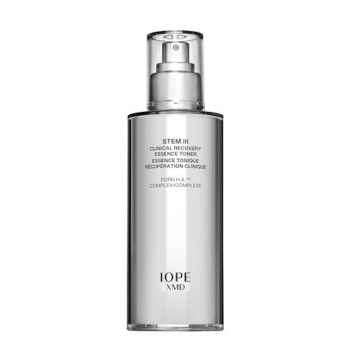 IOPE XMD Stem III Clinical Recovery Essence Toner - Hydrating & Soothing Face Prep with PDRN and Hyaluronic Acid, 5.07 fl. oz. Avelisse