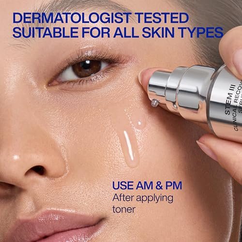 IOPE XMD Stem III Clinical Recovery Serum - Professional PDRN Treatment-Level Results - Visibly Firms, Plumps Volume, and Refines Pores - with Hyaluronic Acid - 1.01 fl. oz. Avelisse
