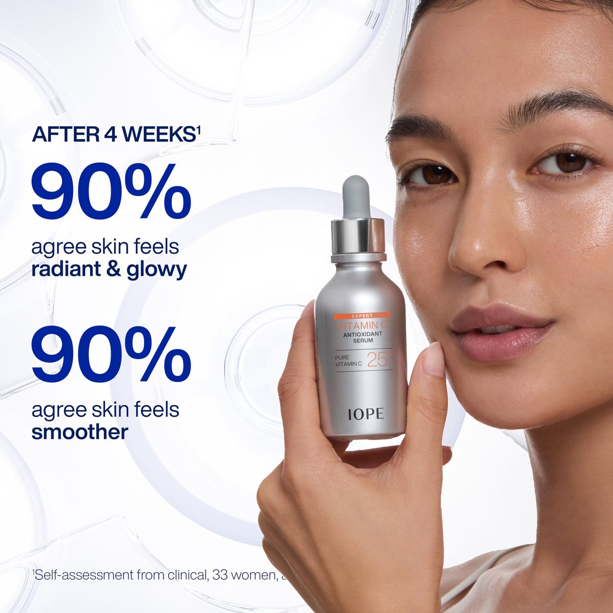 IOPE Expert Vitamin C 25% Antioxidant Serum - 25% Pure Vitamin C for Even Skin Tone, Radiance & Smooth Texture with 5 Antioxidants and PHA - 0.77 fl. oz. Avelisse