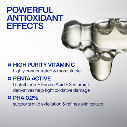 IOPE Expert Vitamin C 25% Antioxidant Serum - 25% Pure Vitamin C for Even Skin Tone, Radiance & Smooth Texture with 5 Antioxidants and PHA - 0.77 fl. oz. Avelisse