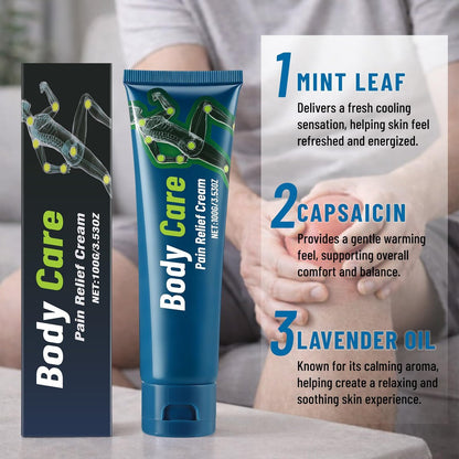 2 Pack Neuropathy Relief Cream with Capsaicin, Mint & Lavender Oil - Cooling & Soothing Formula for Skin Discomfort, Lightweight & Non-Greasy Avelisse