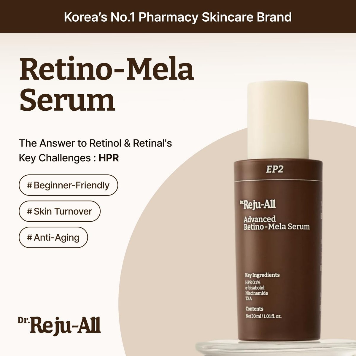 Dr.Reju-All Advanced Skincare System - Complete Gift Set with HPR Retinol Serum, PDRN Cream, Ceramide Barrier Cream - Korean Skin Care Set, Travel Size Included - Daily Anti-Aging Skincare Routine Avelisse