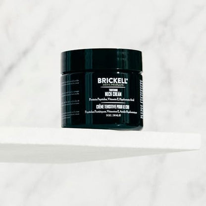 Brickell Men's Tightening Neck Cream for Men, Natural and Organic, Firming and Anti-Wrinkle, Unscented, 2 oz Avelisse