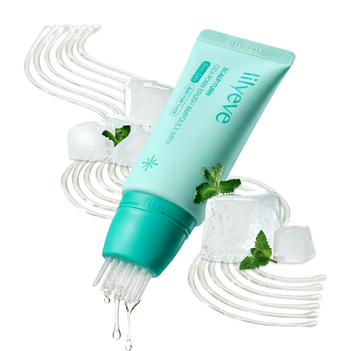 lilyeve SCALPTURN Cica PDRN Scalp Serum with Built-in Brush – Strengthen Hair Roots, Soothe Itchy Scalp, Hydrate Dry Scalp – Korean Hair Care, 1.01 fl oz Avelisse
