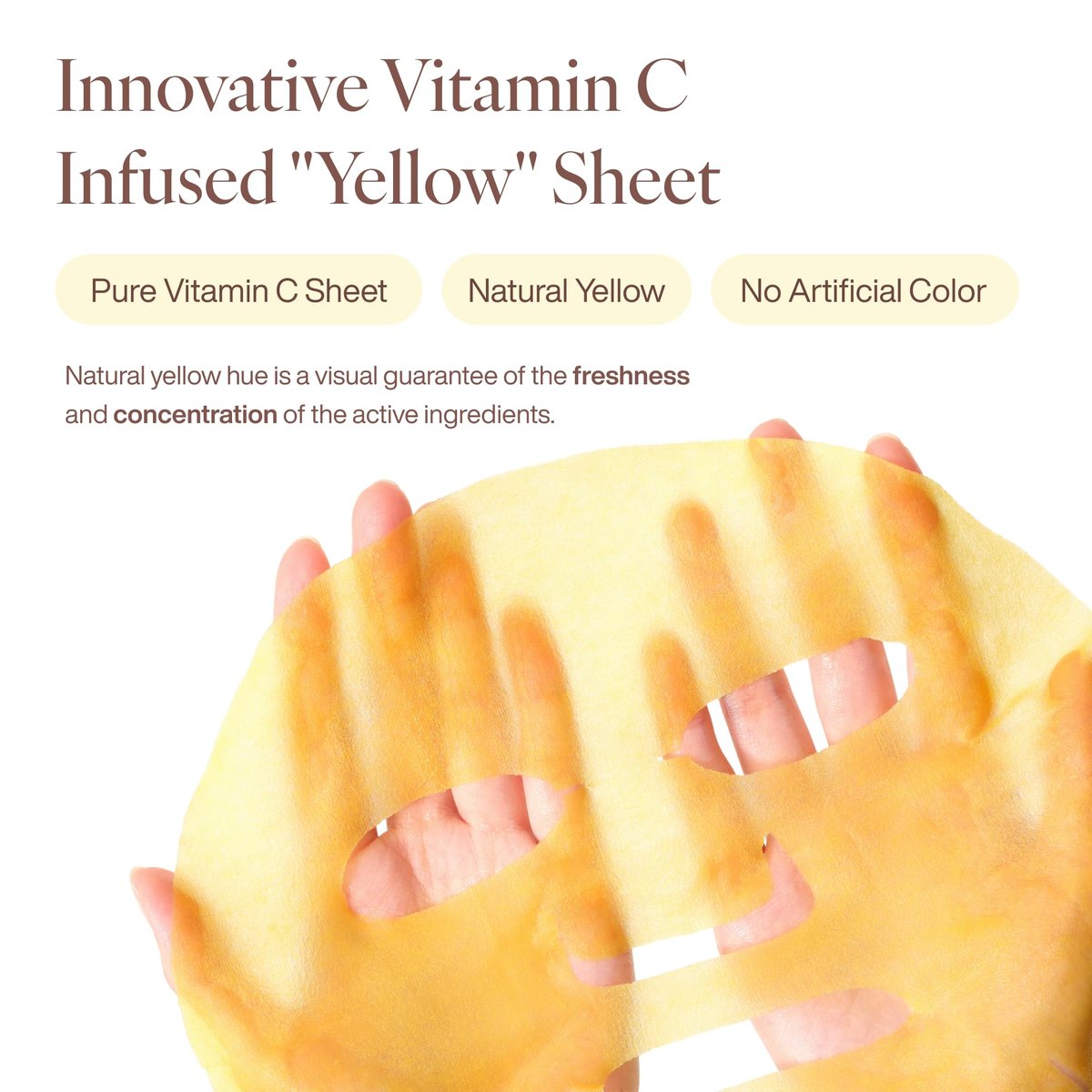 Dr.Different CEQ Anti-Oxidant Serum Mask - Vitamin C Sheet Mask with Vitamin E & CoQ10 for Intensive Hydration & Even Skin Tone - K-Skincare by Korean Dermatologist (5 Sheets) - görsel 7